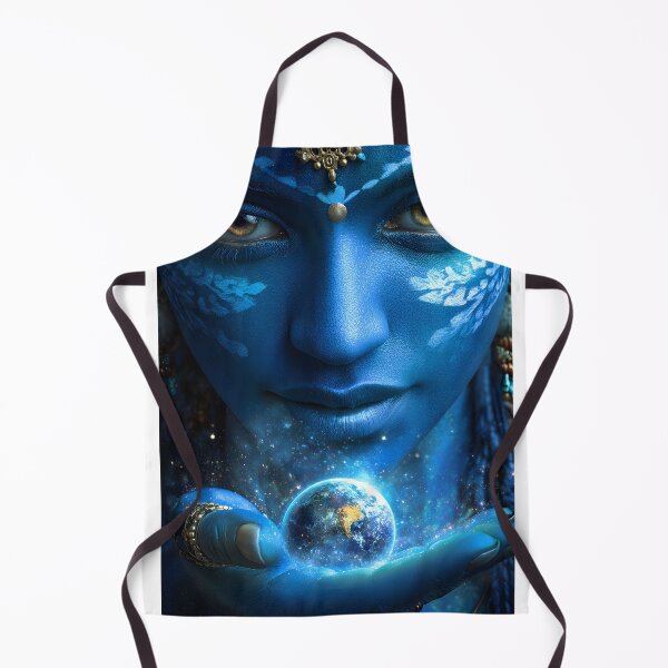 Item preview, Divine Embrace of Earth and Spirit in Blue Hues designed and sold by Artessie.