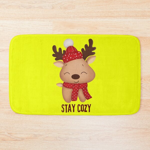 Item preview, Cute Reindeer Stay Cozy Winter - Christmas Holiday Gift designed and sold by stormk10.