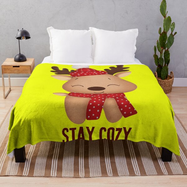 Artikelvorschau, Cute Reindeer Stay Cozy Winter - Christmas Holiday Gift entworfen und verkauft von stormk10.
