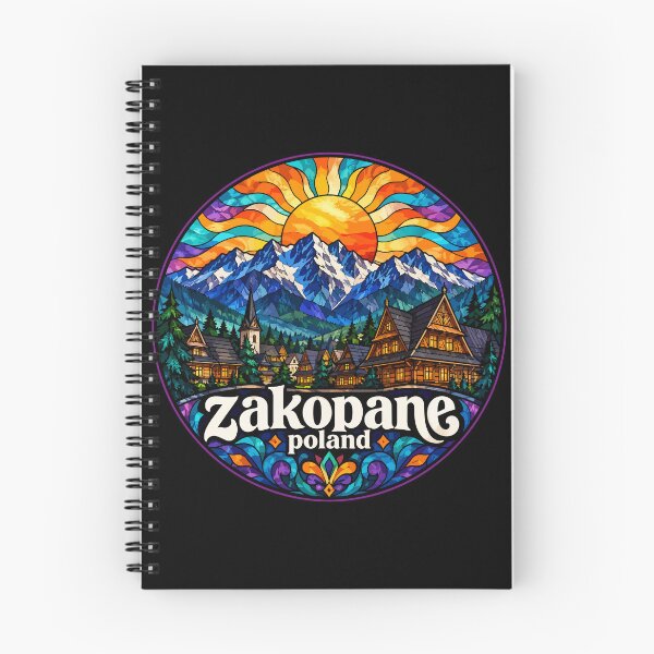 Item preview, Zakopane Poland Travel Stained Glass Art designed and sold by TomFrontierArt.