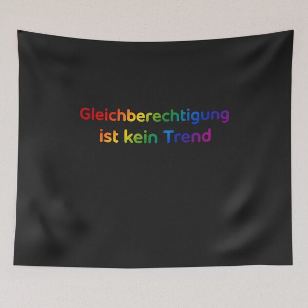 Item preview, Equality is not a trend. Rainbow statement designed and sold by AilinsDesigns.