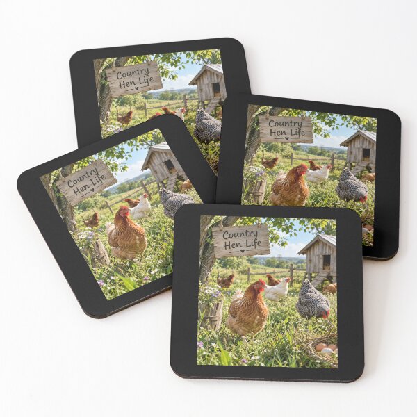 Item preview, Life With Happy Hens  designed and sold by Tienda-Vane.
