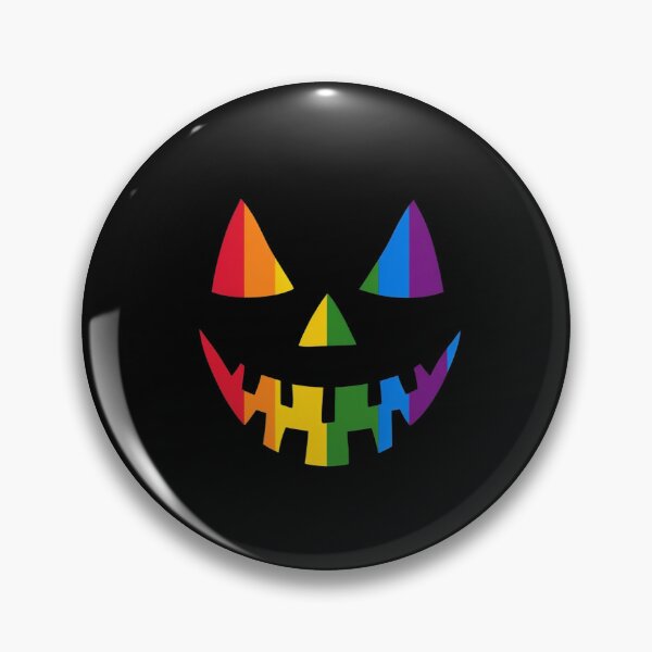 Item preview, Rainbow Pride Jack O Lantern Spooky LGBTQ Halloween Graphic designed and sold by FestivityFinds.
