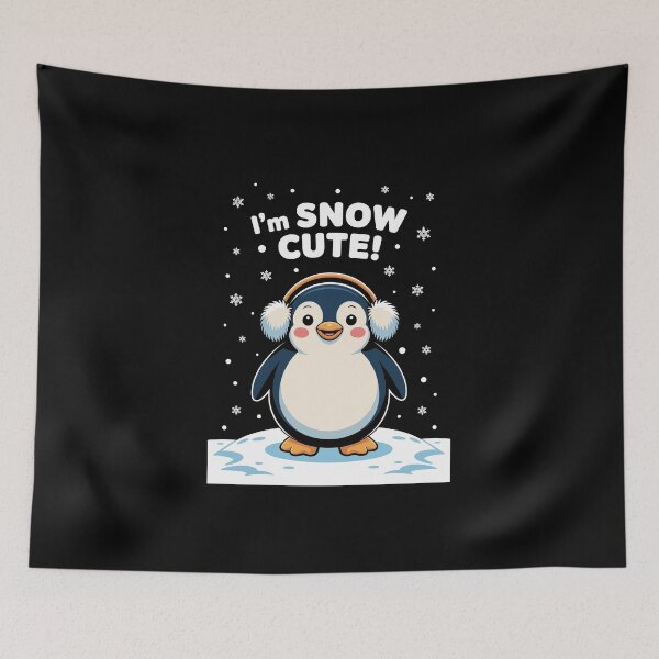 Item preview, Im Snow Cute penguin designed and sold by jkrphoto.