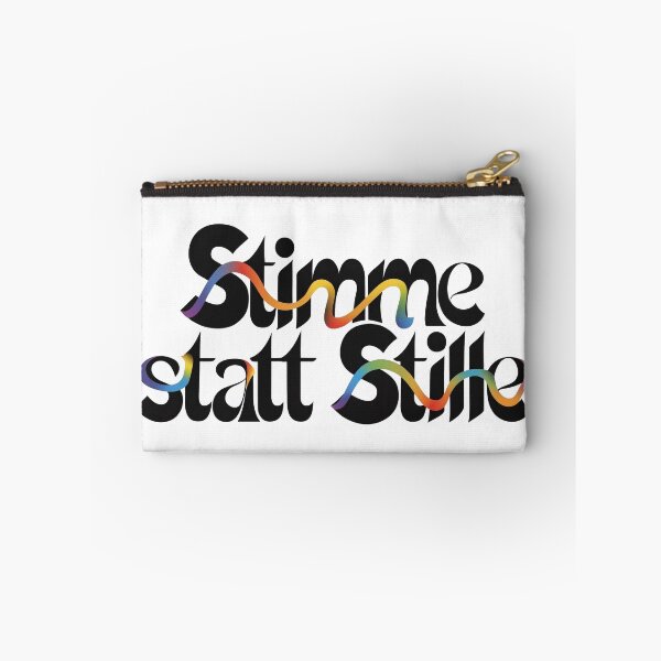 Item preview, Voice instead of silence: A statement on democracy and diversity designed and sold by AilinsDesigns.