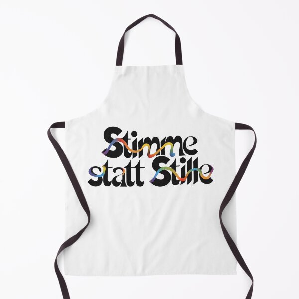Item preview, Voice instead of silence: A statement on democracy and diversity designed and sold by AilinsDesigns.