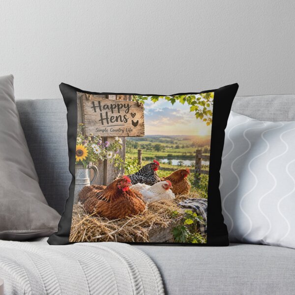Item preview, Happy Hens - Simple Country Life  designed and sold by Tienda-Vane.
