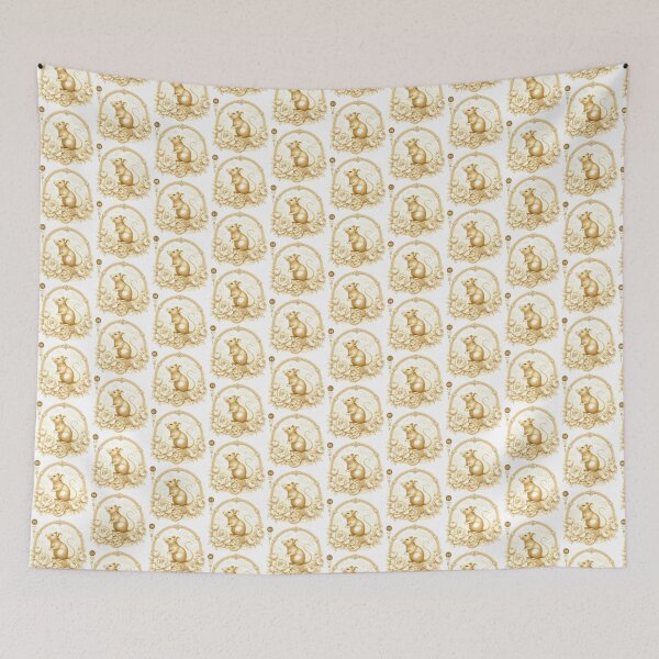 Item preview, Year of the Rat Chinese Zodiac Gold Art Luxury Asian Zodiac designed and sold by Soluna Studio.