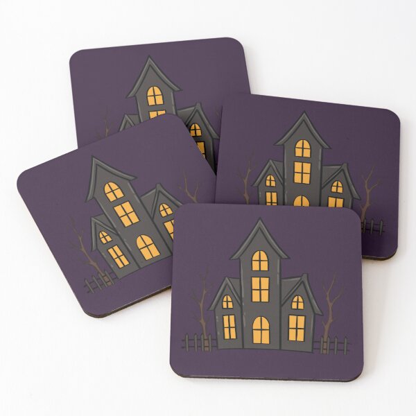 Item preview, Haunted House – Spooky Halloween House Illustration designed and sold by sososweett.