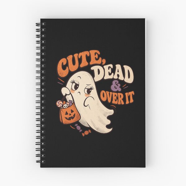 Item preview, Dead & Over It Halloween Tired Ghost designed and sold by erumi.