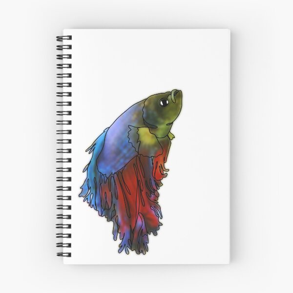 Item preview, Silly the beta fish - animalz designed and sold by Ashley’sAnimalz.