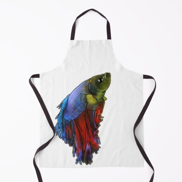 Item preview, Silly the beta fish - animalz designed and sold by Ashley’sAnimalz.