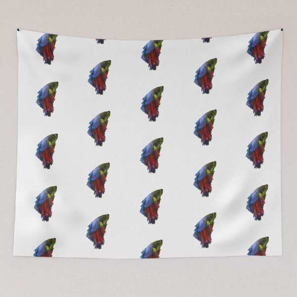 Item preview, Silly the beta fish - animalz designed and sold by Ashley’sAnimalz.
