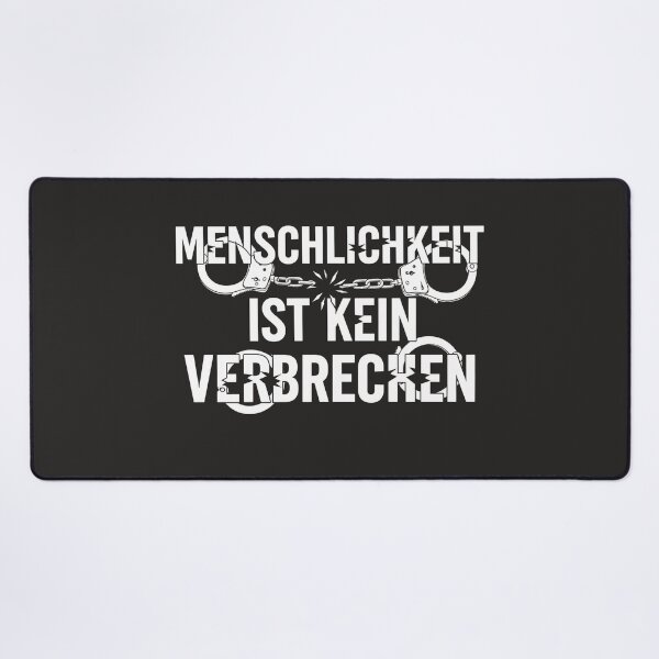 Item preview, Humanity Is Not a Crime Statement designed and sold by AilinsDesigns.