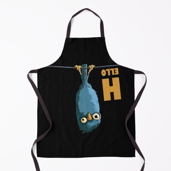 Item preview, Bird Brain Hello – Goofy Blue Bird designed and sold by FMproject.