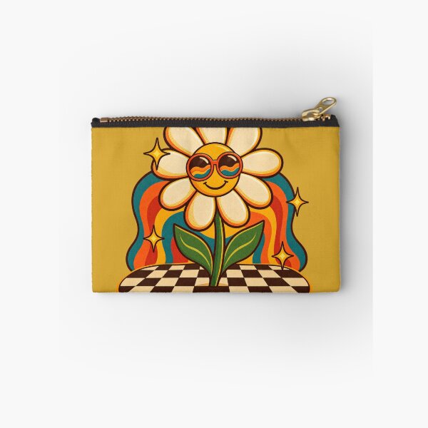 Item preview, Retro 1970s Flower Power Diner Floor Art – Groovy Vintage Print designed and sold by MagicMakerPh.