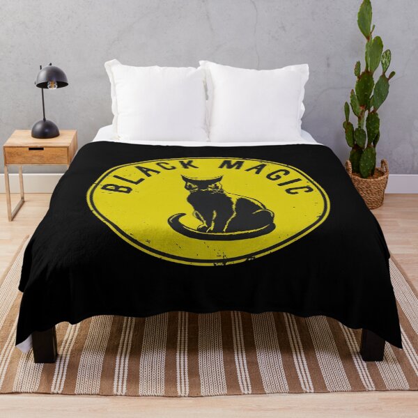 Item preview, Black Cat Magic Emblem Distressed designed and sold by OlyvieArt.