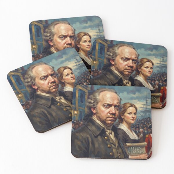 Item preview, John Adams Historical Miniseries Fine Art Tribute designed and sold by Art's Diner.