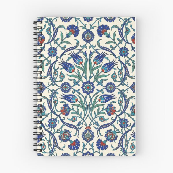 Item preview, Traditional Turkish Iznik Tile Pattern | Ottoman Tulip & Carnation Art designed and sold by Dogandesighn.