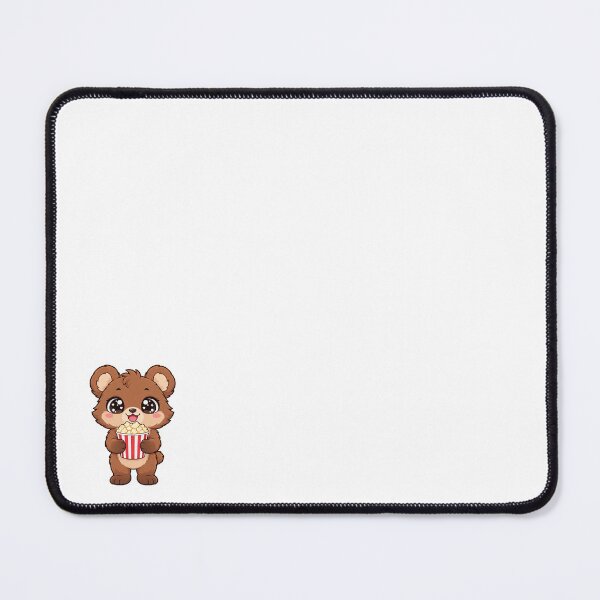 Item preview, Cute Kawaii Bear With Popcorn designed and sold by Eternalski.