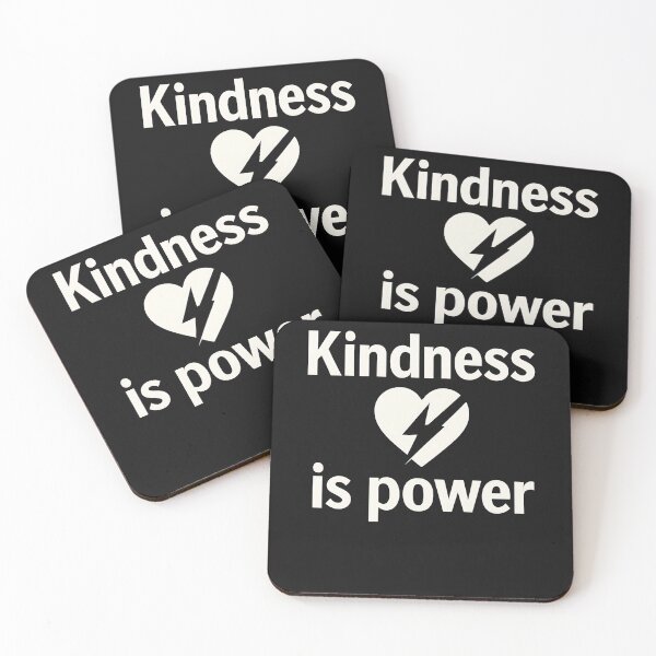 Item preview, Kindness Is Power Heart Lightning Statement designed and sold by AilinsDesigns.