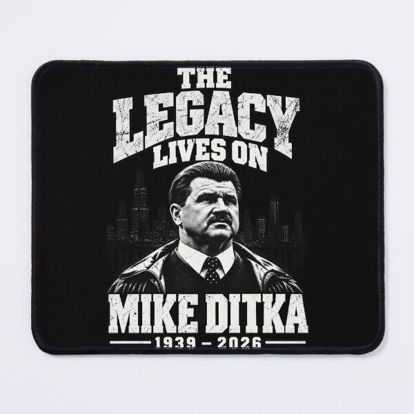 Item preview, Homenaje a Mike Ditka designed and sold by ViolettaGlass.
