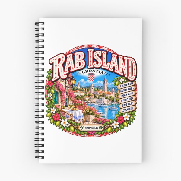 Item preview, Rab Island Croatia – Historic Old Town Adriatic Coast & Island Paradise designed and sold by Wandervogel123.