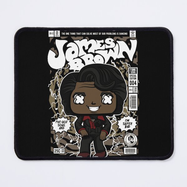 Item preview, James Brown Cartoon Funk Portrait Design designed and sold by John Chase.