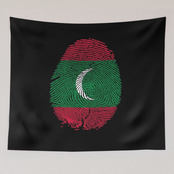 Item preview, Maldives Flag Island Travel Design designed and sold by Azeecreate009.
