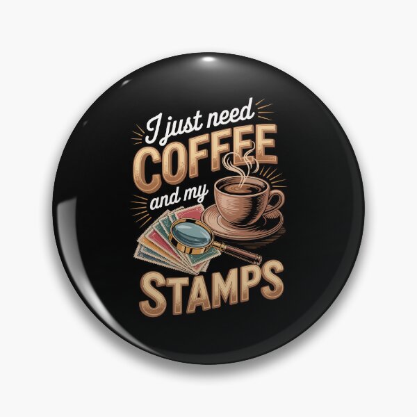 Item preview, „I just need COFFEE and my STAMPS designed and sold by jkrphoto.