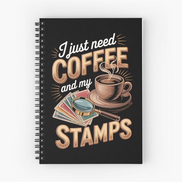 Item preview, „I just need COFFEE and my STAMPS designed and sold by jkrphoto.