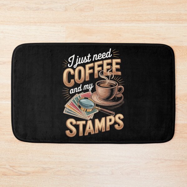 Item preview, „I just need COFFEE and my STAMPS designed and sold by jkrphoto.