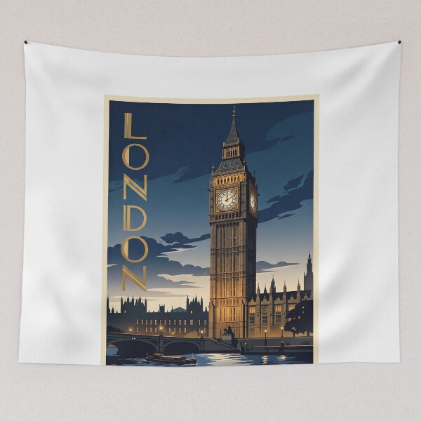 Artikelvorschau, London — Big Ben entworfen und verkauft von Bad-Decisions-Designs.