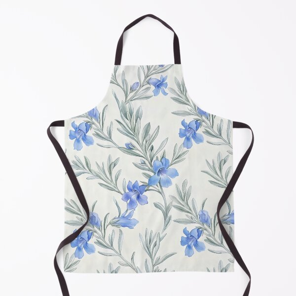 Item preview, Delicate Blue Starflower Meadow designed and sold by Studio BC.