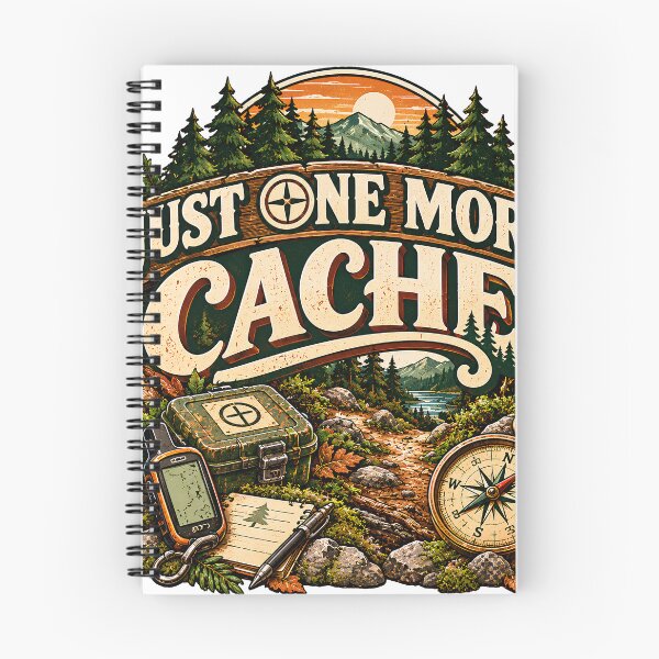 Aperçu de l'œuvre Une dernière aventure de géocaching créée et vendue par MysticCanvasAi.