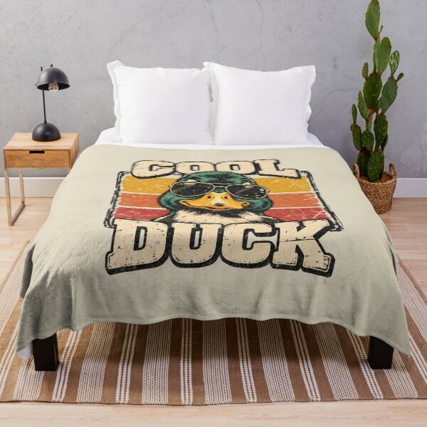 Item preview, Cool Duck – Retro Mallard in Sunglasses designed and sold by AwesomeBeyondLimits.