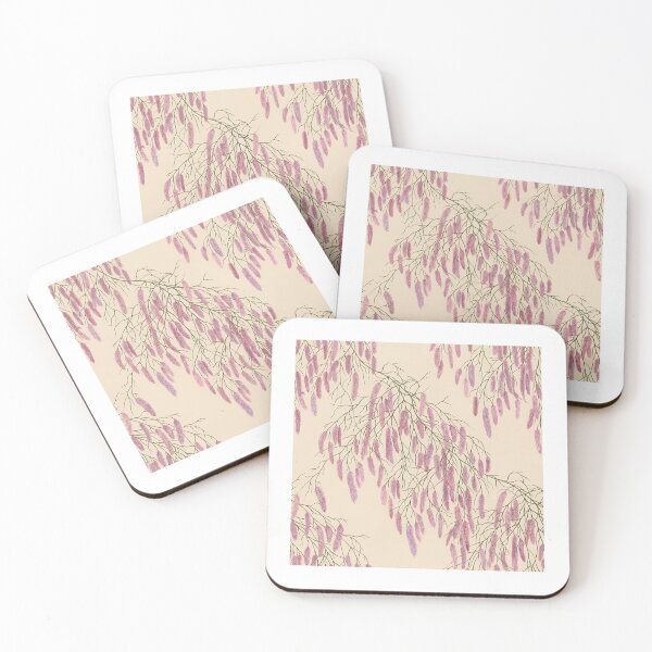Item preview, Weeping Pink Pendant Botanical designed and sold by Studio BC.