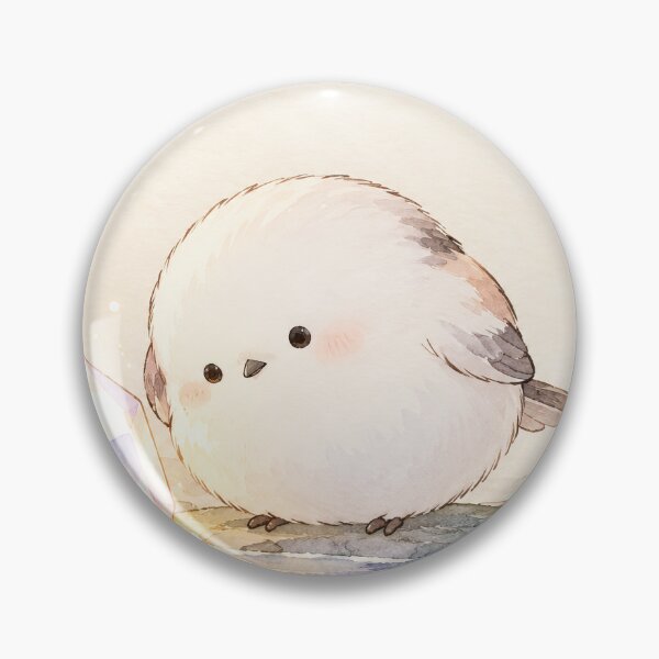 Item preview, Shima Enaga Snow Fairy Bird Exploring a Glowing Pastel Crystal Cave designed and sold by AshiraCreations.
