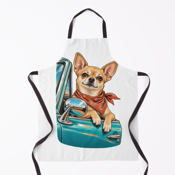 Item preview, Chihuahua Lowrider Summer Cruise designed and sold by PlanetPiperArt.