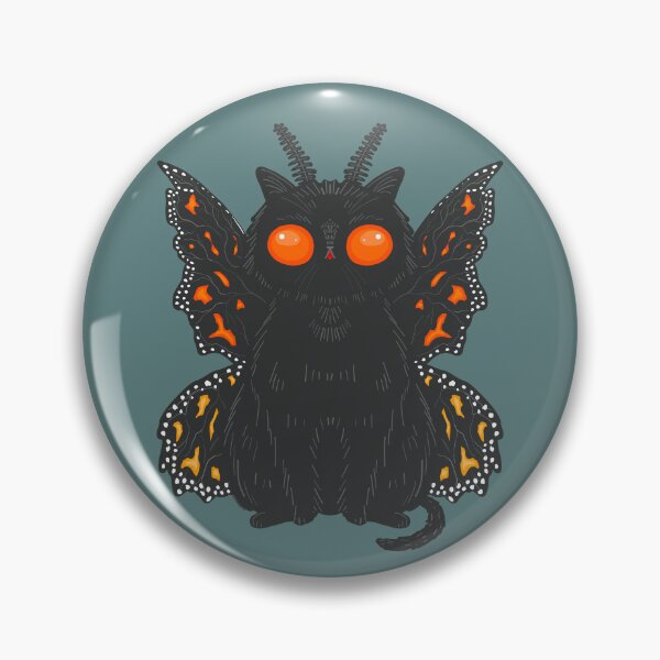 Item preview, Mothman Monarch Cat designed and sold by KilkennyCat Art.