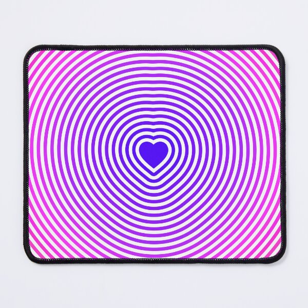 Item preview, Heart & Ripples (Indigo to Pink on White) designed and sold by JMParadis.