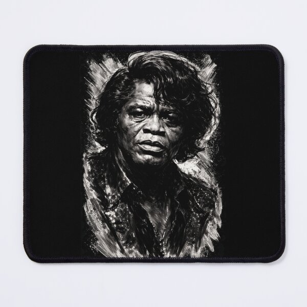 Item preview, James Brown Dramatic Monochrome Portrait Design designed and sold by John Chase.