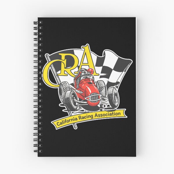 Item preview, Vintage California Racing Association CRA Sprint Car Retro Motorsport Design designed and sold by EdGraphy.