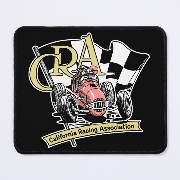 Item preview, Vintage California Racing Association CRA Sprint Car Retro Motorsport Design designed and sold by EdGraphy.