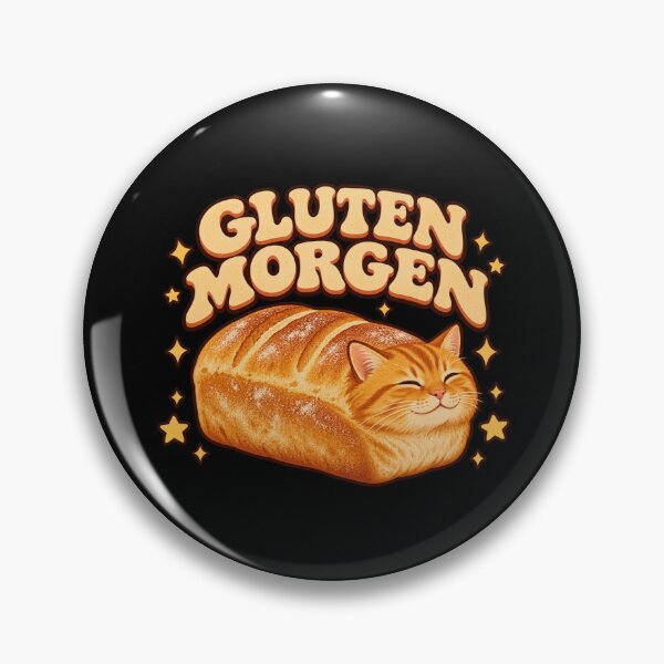 Item preview, Gluten Morgen Orange Cat Loaf of Bread Morning Scene designed and sold by dianadouri.