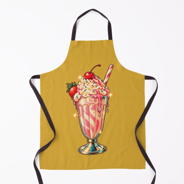 Aperçu de l'œuvre Carte postale rétro années 1970 représentant un milkshake – Illustration vintage de diner américain créée et vendue par MagicMakerPh.
