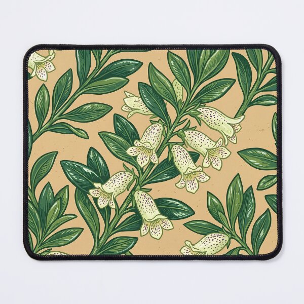 Item preview, White Tubular Bell Flower Botanical designed and sold by Studio BC.