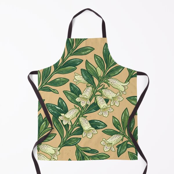 Item preview, White Tubular Bell Flower Botanical designed and sold by Studio BC.