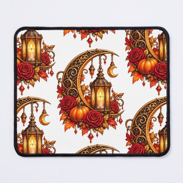 Item preview, Baroque Crescent Lantern – Victorian Gothic Halloween designed and sold by Clothes With Smiling Animals Walt Gral.