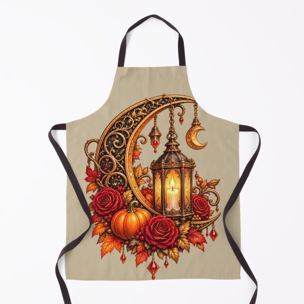 Item preview, Baroque Crescent Lantern – Victorian Gothic Halloween designed and sold by Clothes With Smiling Animals Walt Gral.